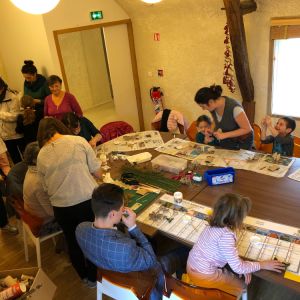 Atelier recyclage de Noël