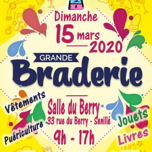 Grande braderie de printemps de l'APE 1,2,3 Soleil  >>> ANNULÉE