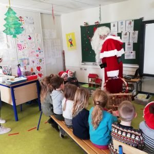 Le Père Noël est passé par l'école maternelle...