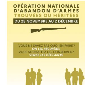 Opération nationale d'abandon d'armes