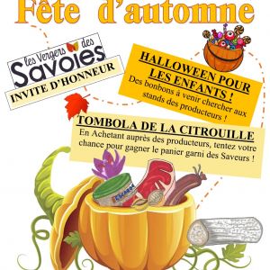 Fête d'automne au marché de St-Sauveur