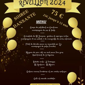 Réveillon 2024 - 31/12/2023