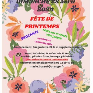 Fête de Printemps - 28 avril 2024