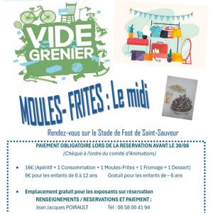 Vide-grenier Moules Frites