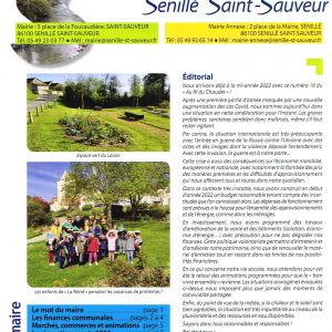 Le journal municipal au Fil du Chaudet n°16 est paru